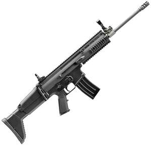 FN SCAR 5.56mm NATO 16.25in Black Anodized Semi Automatic Modern Sporting Rifle - 10+1 Rounds