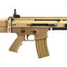 FN SCAR 5.56mm NATO 16.25in Flat Dark Earth Anodized Semi Automatic Modern Sporting Rifle - 10+1 Rounds - Tan