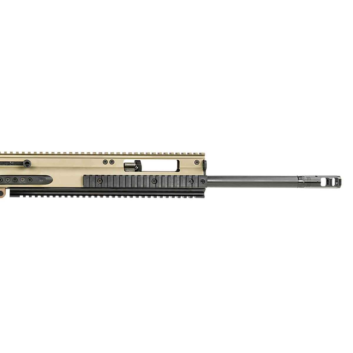 FN SCAR 6.5 Creedmoor 20in Flat Dark Earth Anodized Semi Automatic Modern Sporting Rifle - 10+1 Rounds - Tan FN SCAR 6.5 Creedmoor 20in Flat Dark Earth Anodized Semi Automatic Modern Sporting Rifle - 10+1 Rounds - Tan