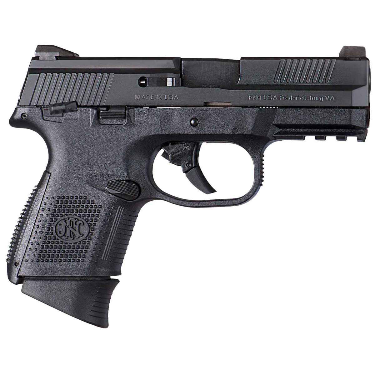 FN FNS-9 Compact MS w/ Night Sights 9mm Luger 3.6in Black Pistol - 17+1 Rounds FN FNS-9 Compact MS w/ Night Sights 9mm Luger 3.6in Black Pistol - 17+1 Rounds