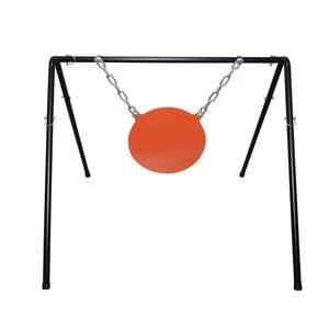 Focus On Tools AR500 Gong Target w/ Stand Shooting Equipment - 15in, Orange