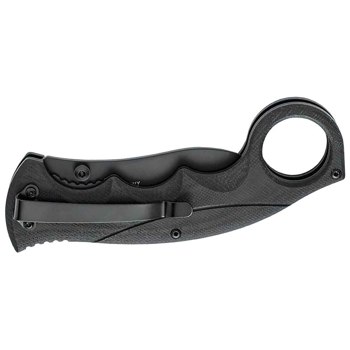 Fox Alaskan Hunter 2.76 inch Folding Knife - Black Fox Alaskan Hunter 2.76 inch Folding Knife - Black