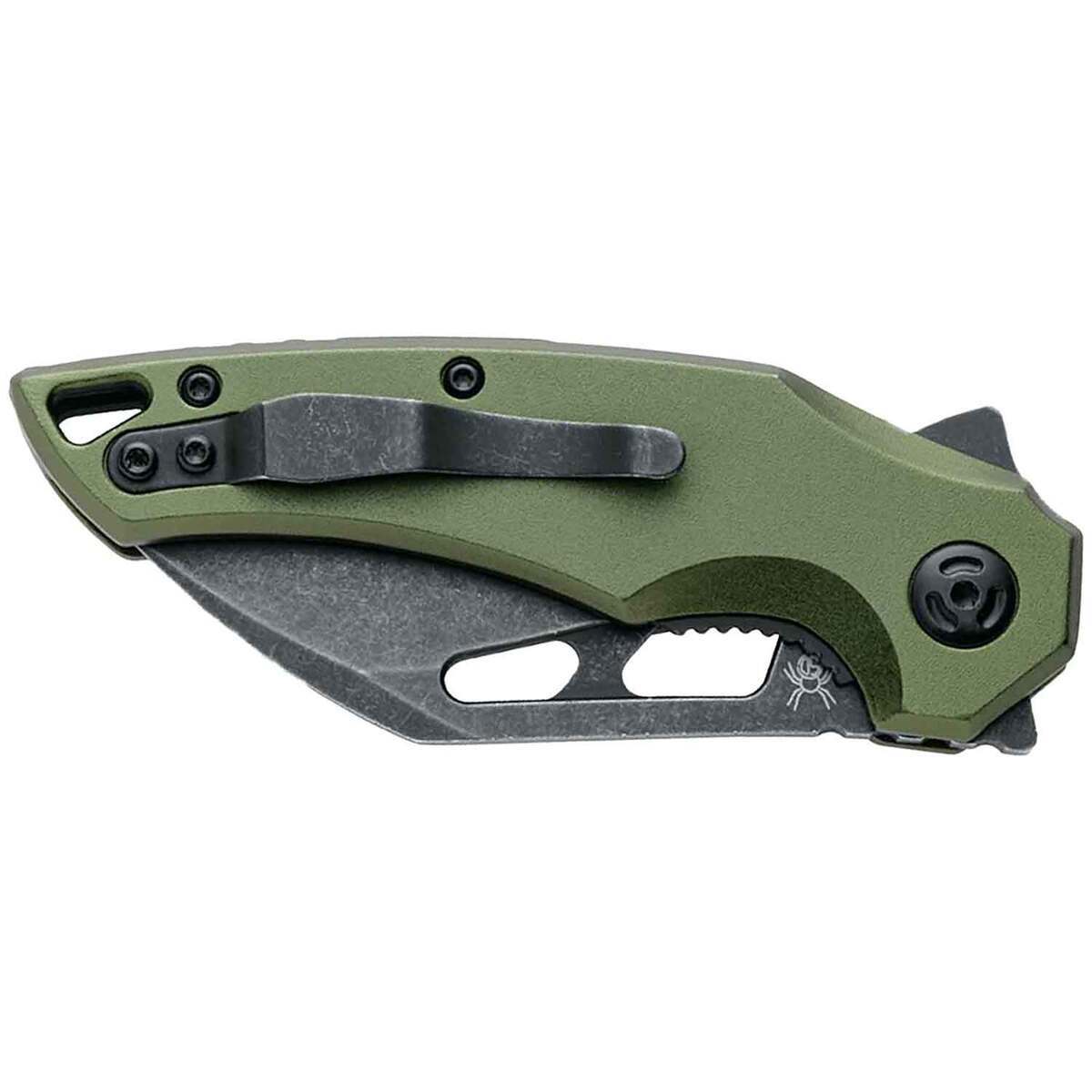 Fox Atrax 3.15 inch Folding Knife - Green Fox Atrax 3.15 inch Folding Knife - Green