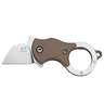 Fox Mini-Ta 1 inch Folding Knife - Coyote Brown