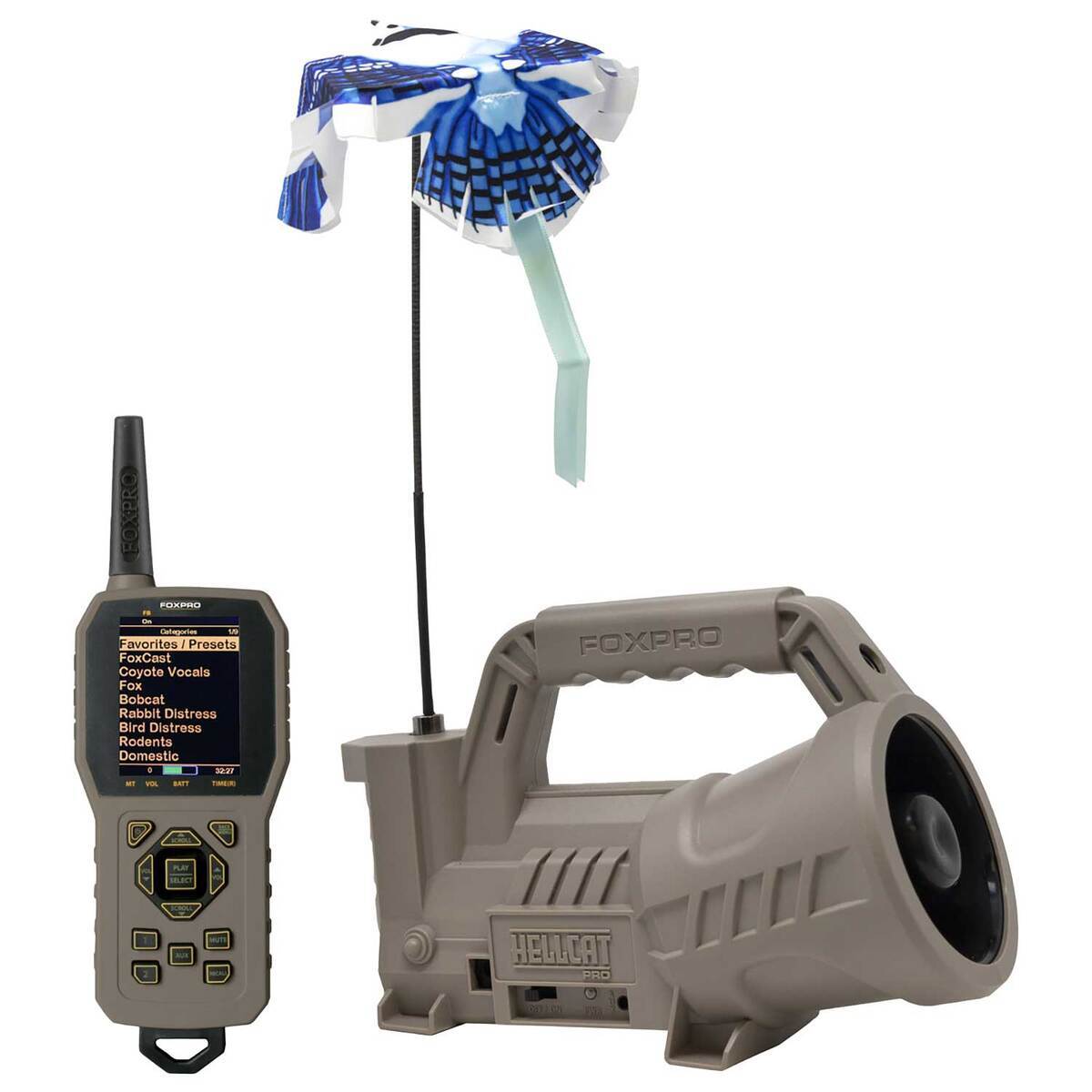 Fox Pro Hellcat Pro Electronic Game Caller w/ Remote Control ...