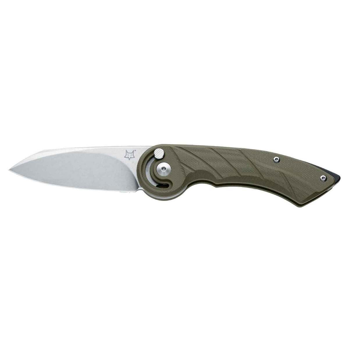Fox Radius 2.95 inch Folding Knife - Green Fox Radius 2.95 inch Folding Knife - Green