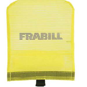 Frabill Leech Bag Bait storage - Yellow, 11in x 7-3/4in x 3/4in