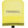 Frabill Leech Bag Bait storage - Yellow, 11in x 7-3/4in x 3/4in - Yellow
