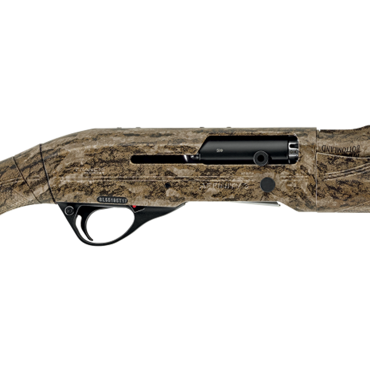 Franchi Affinity 3 Mossy Oak Bottomland 12 Gauge 3in Semi Automatic Shotgun - 28in Franchi Affinity 3 Mossy Oak Bottomland 12 Gauge 3in Semi Automatic Shotgun - 28in