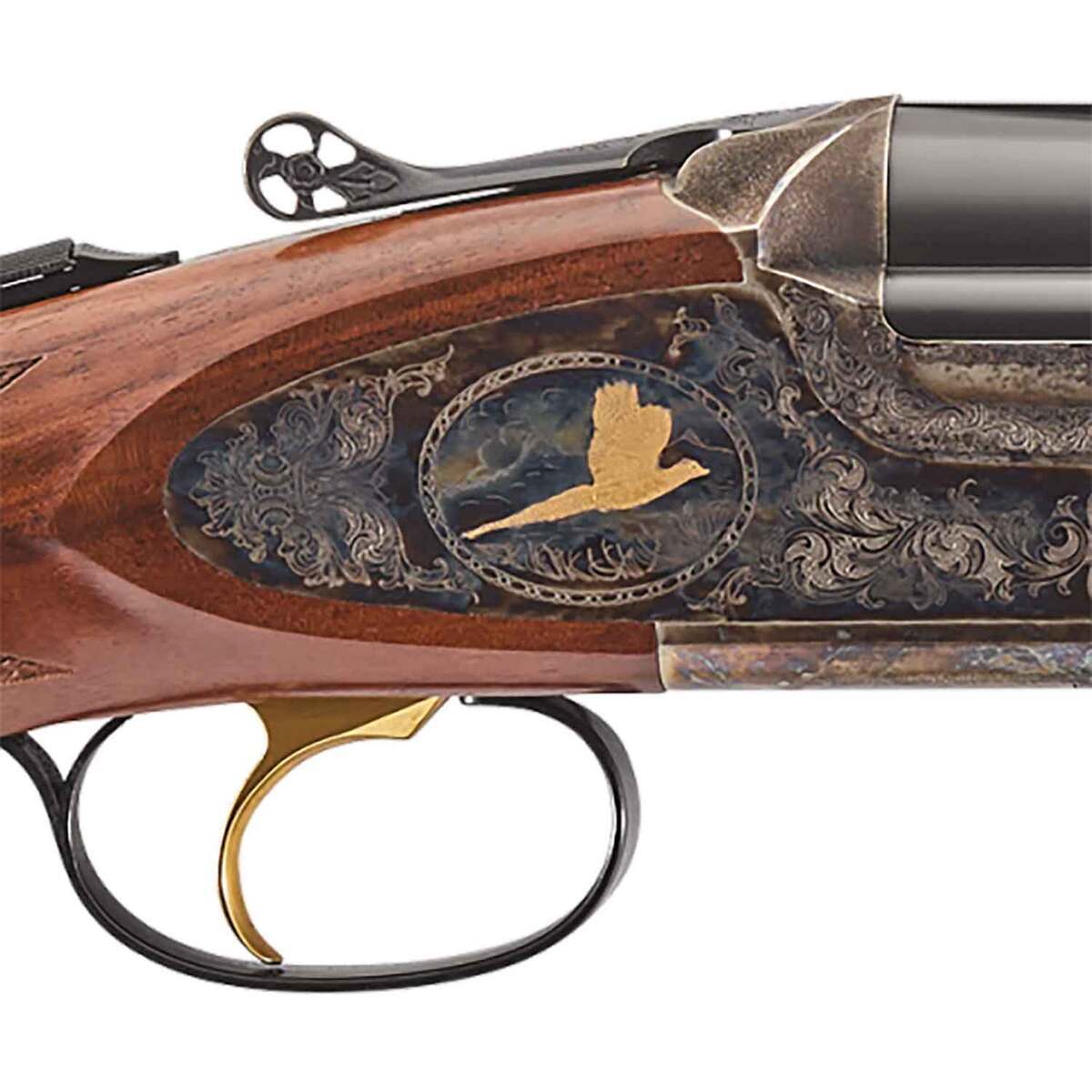 Franchi Instinct Sideplate 28 Gauge 3in Gloss Blued Over Under Shotgun ...