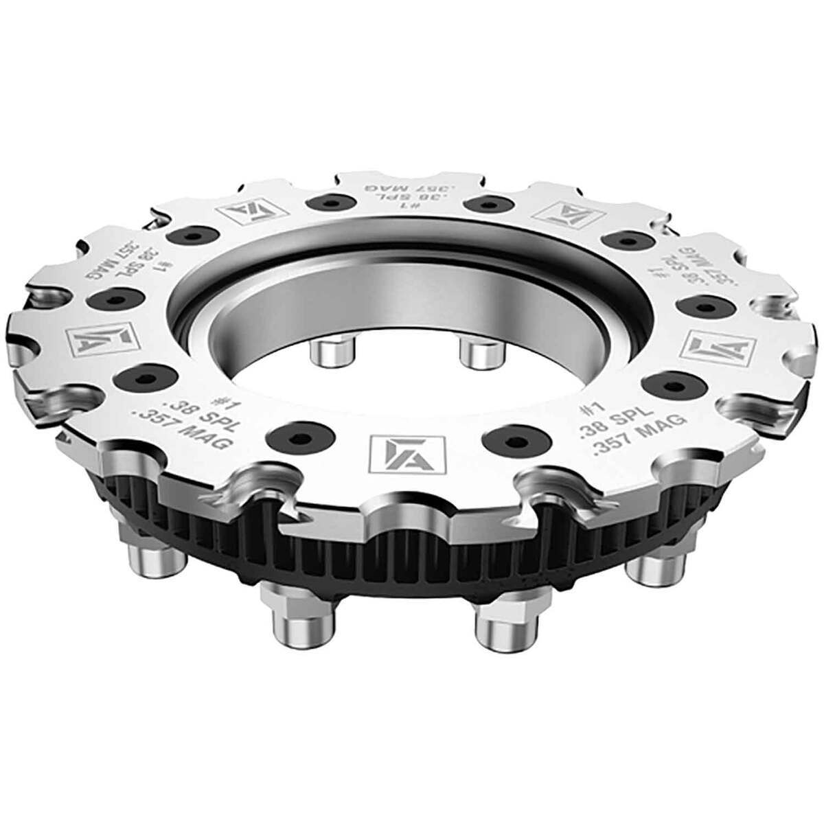 Frankford Arsenal X-10 #1 38 Special & 357 Magnum Progressive Reloading Press Shell Plate - Silver Frankford Arsenal X-10 #1 38 Special & 357 Magnum Progressive Reloading Press Shell Plate - Silver