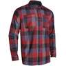 Free Country Men's Adirondack Flannel Shirt Jacket - Red Plaid - XXL - Red Plaid XXL