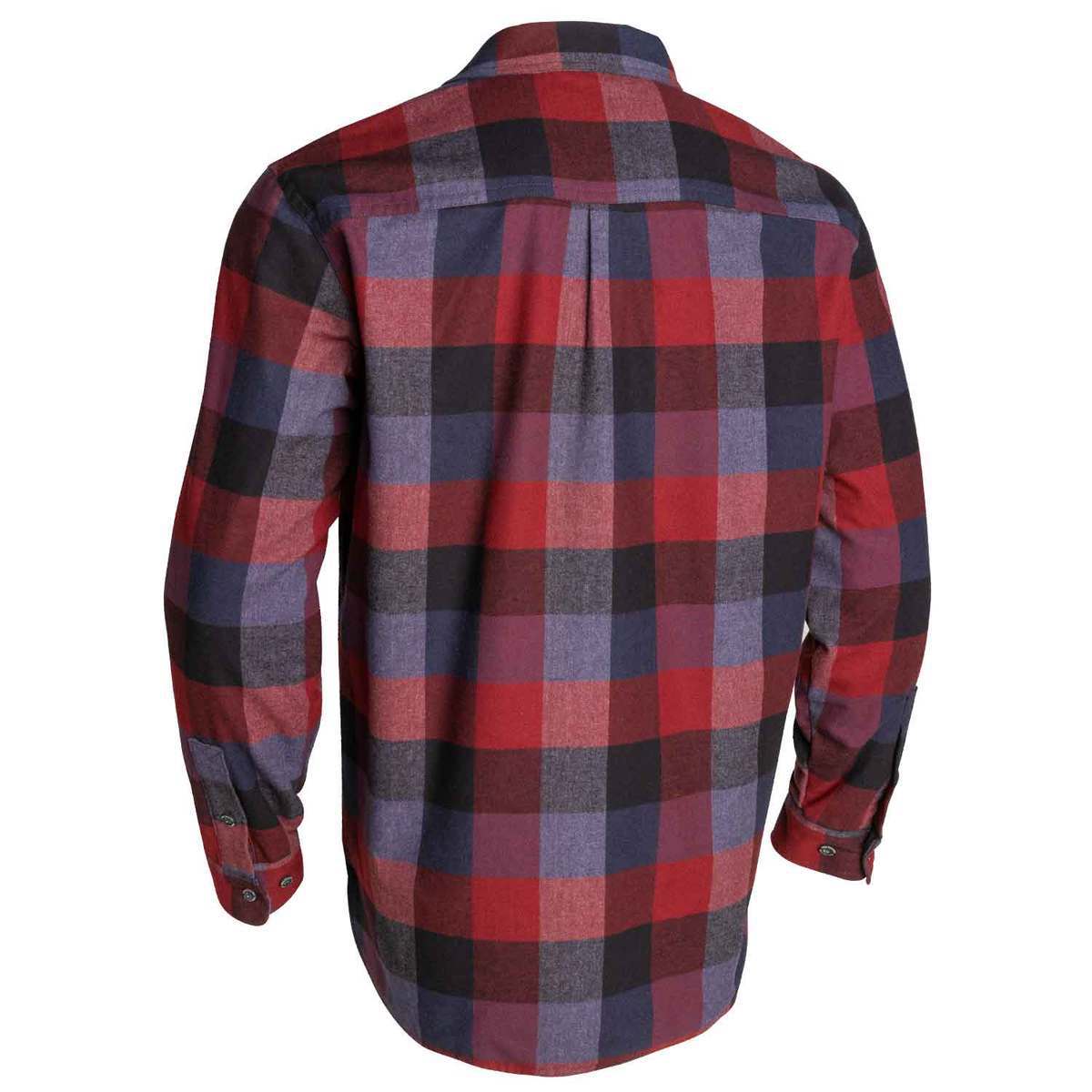 Free Country Men's Adirondack Flannel Shirt Jacket - Red Plaid - XXL - Red Plaid XXL Free Country Men's Adirondack Flannel Shirt Jacket - Red Plaid - XXL - Red Plaid XXL