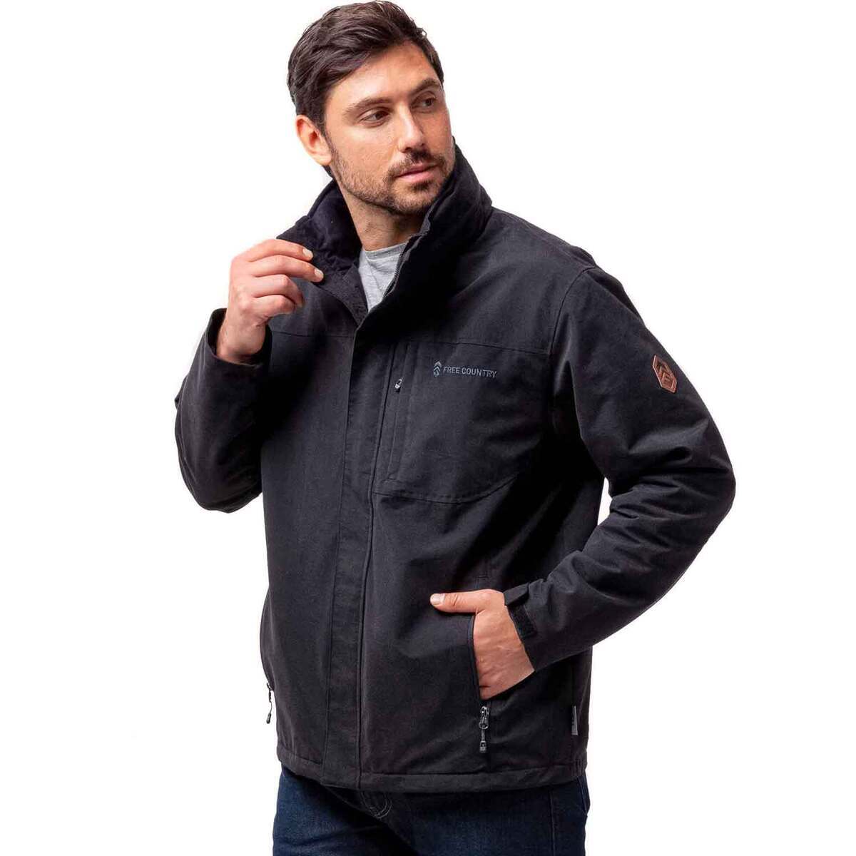 Free Country Men's Boulder Transition Casual Jacket Free Country Men's Boulder Transition Casual Jacket