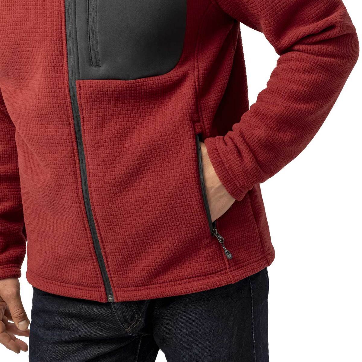 Free Country Men's Dire Wolf II Grid Fleece Jacket Free Country Men's Dire Wolf II Grid Fleece Jacket