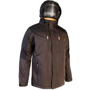 Free Country Men's Mountain Guide Microfiber Insulated Jacket - Black - XL