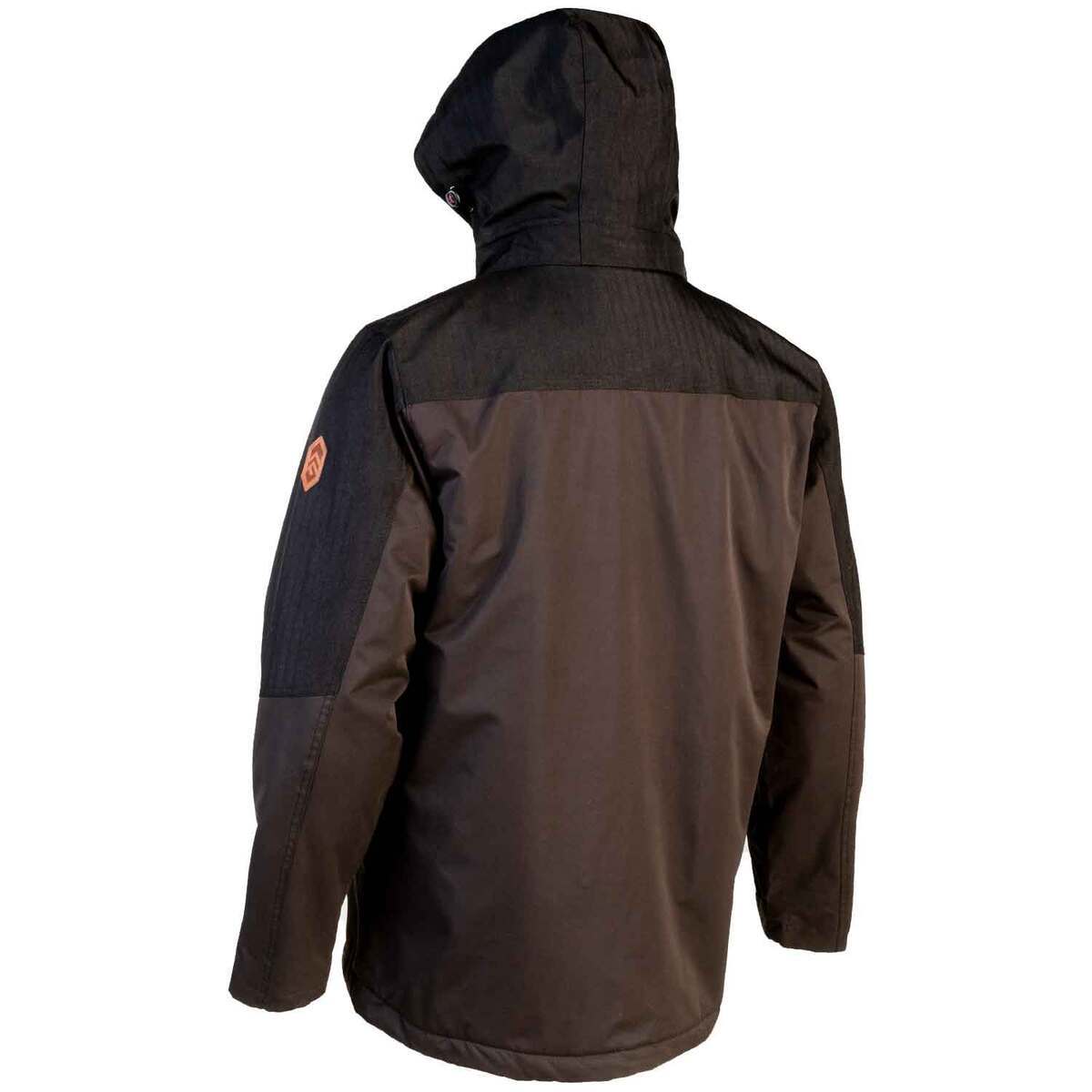 Free Country Men's Mountain Guide Microfiber Insulated Jacket - Black - XL - Black XL Free Country Men's Mountain Guide Microfiber Insulated Jacket - Black - XL - Black XL