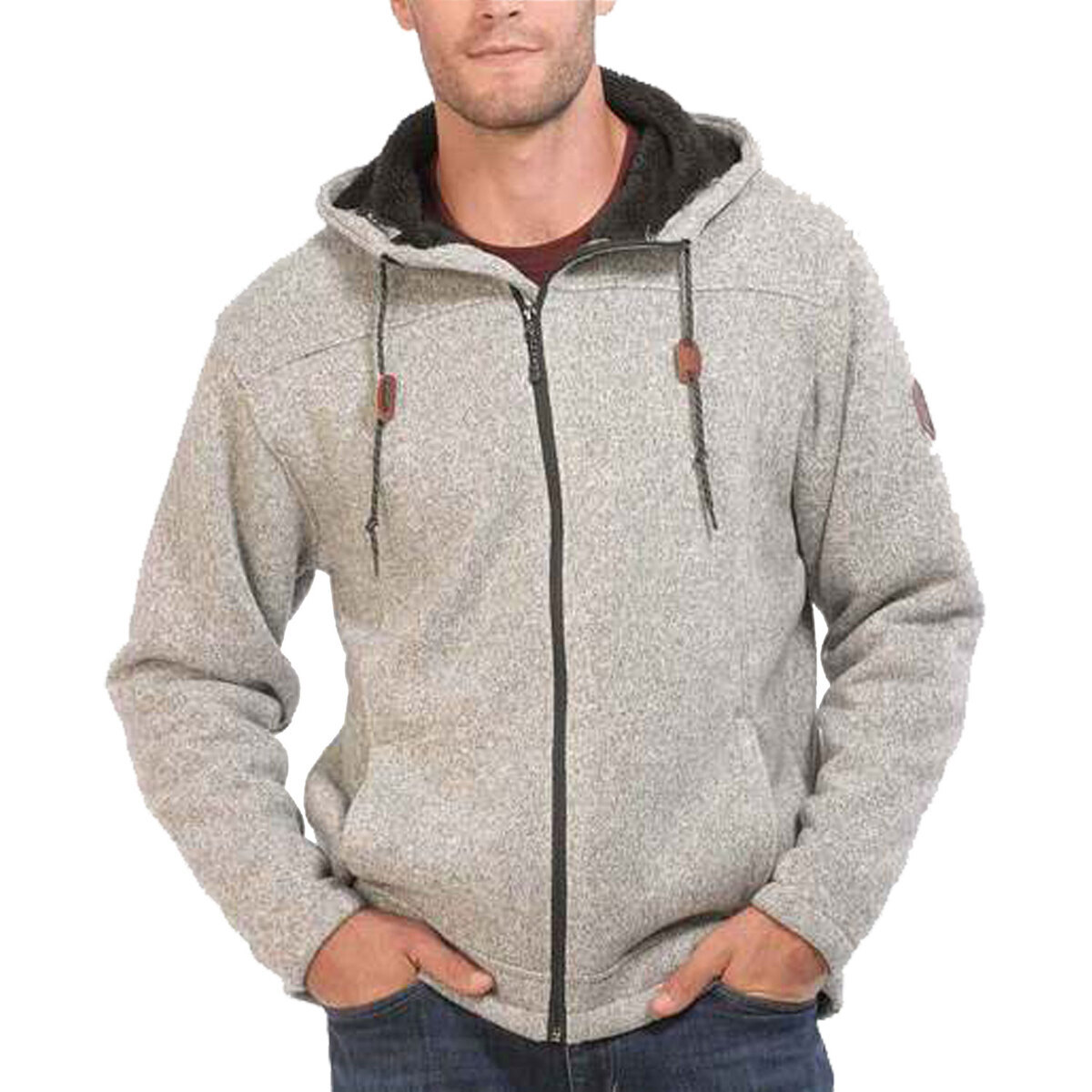 Free Country Men's Osprey Mountain Fleece Casual Jacket Free Country Men's Osprey Mountain Fleece Casual Jacket