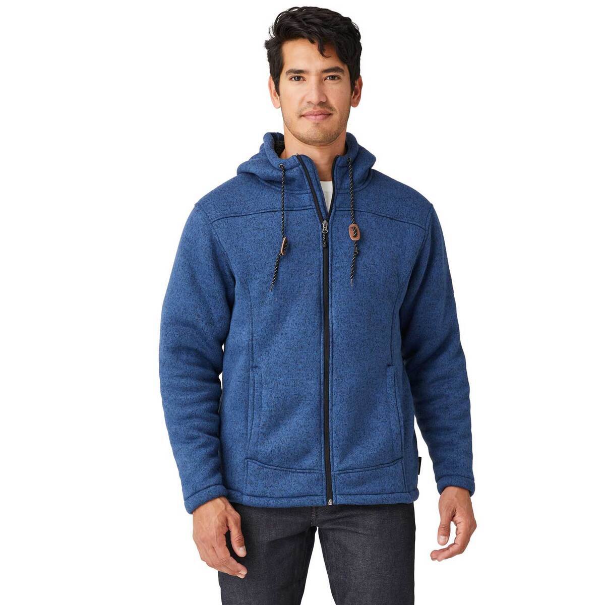 Free Country Men's Osprey Sweater Knit Fleece Jacket Free Country Men's Osprey Sweater Knit Fleece Jacket