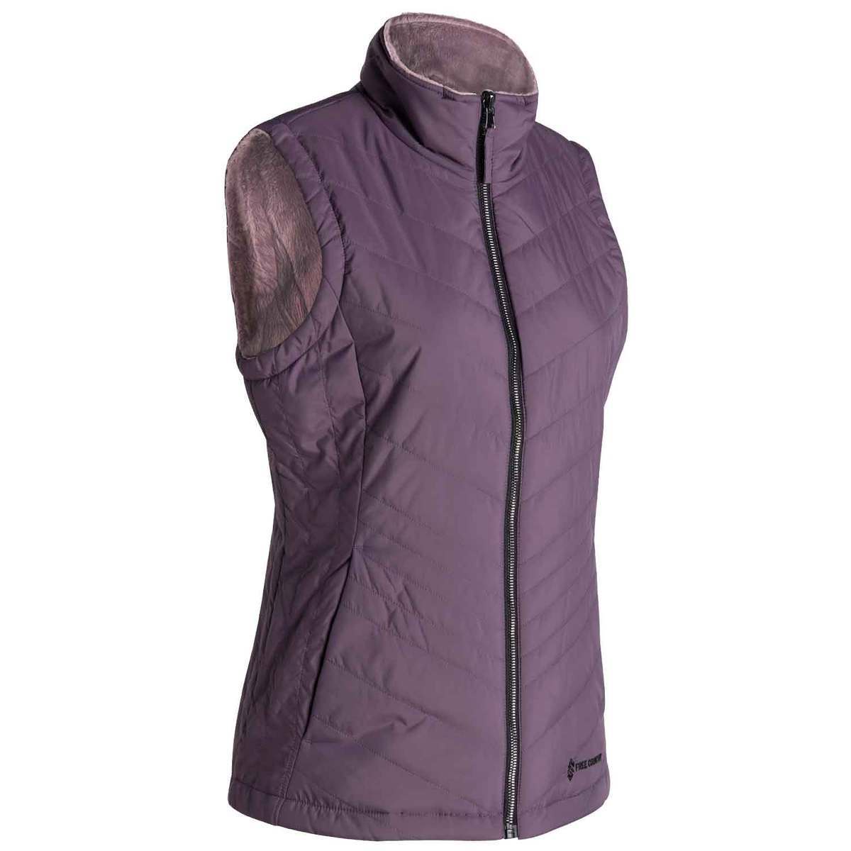 Free Country Women's Cloud Lite Reversible Casual Vest Free Country Women's Cloud Lite Reversible Casual Vest