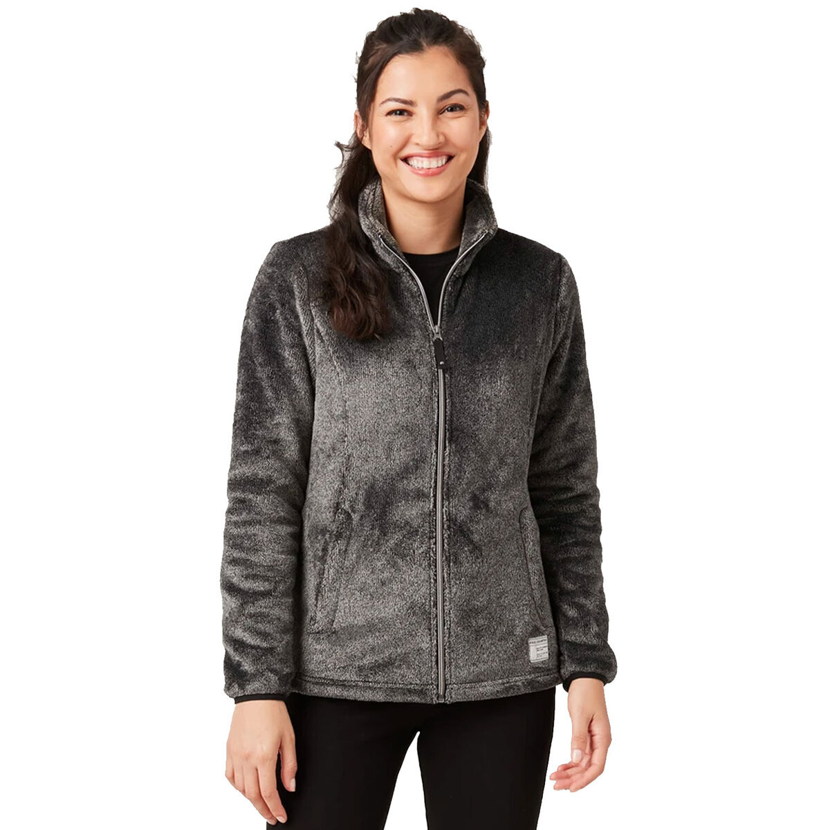 Free Country Women's Outbound Heather Butter Pile Fleece Jacket Free Country Women's Outbound Heather Butter Pile Fleece Jacket
