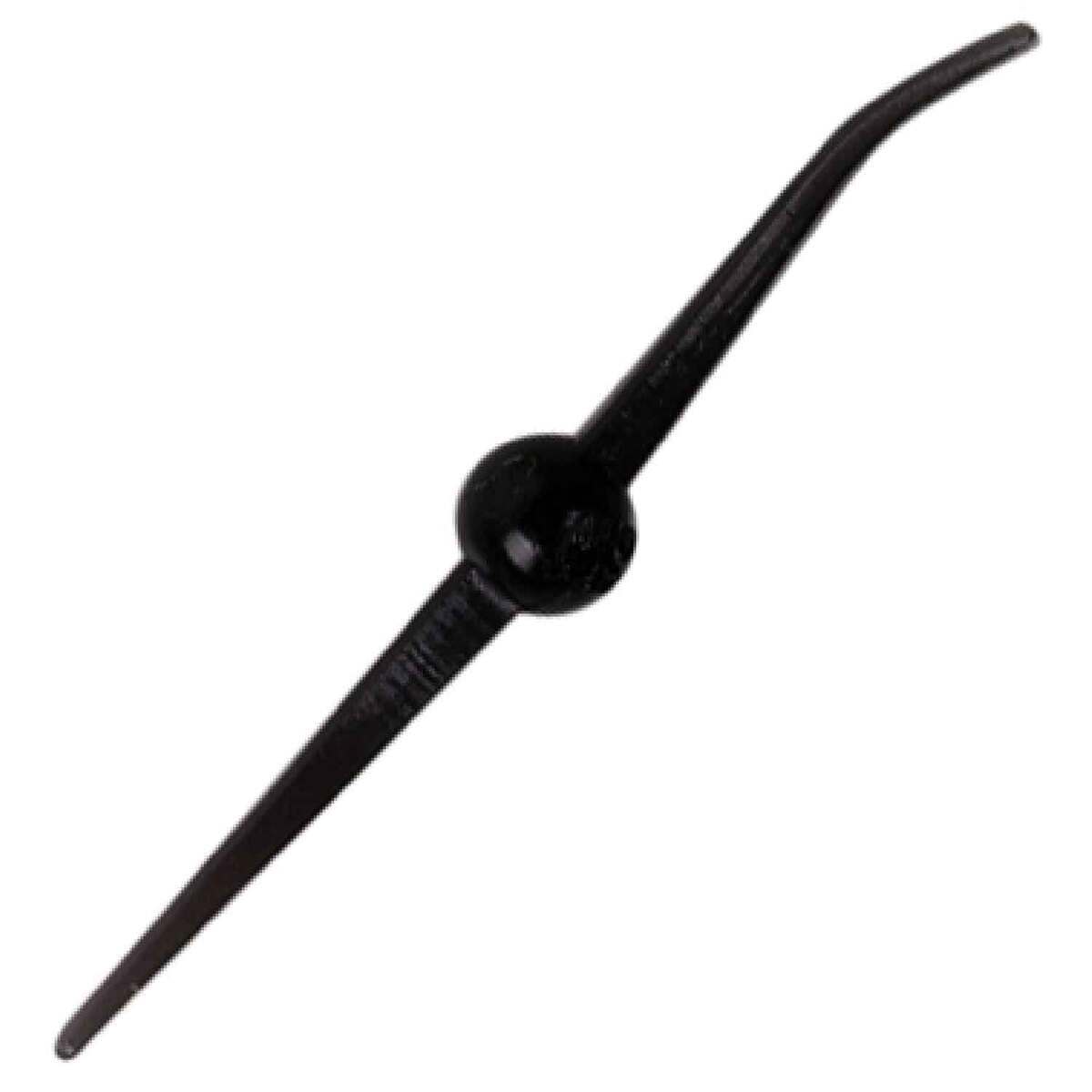 Freedom Baitz A-Bomb Jr. Ice Fishing Grub - Black, 1in - Black Freedom Baitz A-Bomb Jr. Ice Fishing Grub - Black, 1in - Black