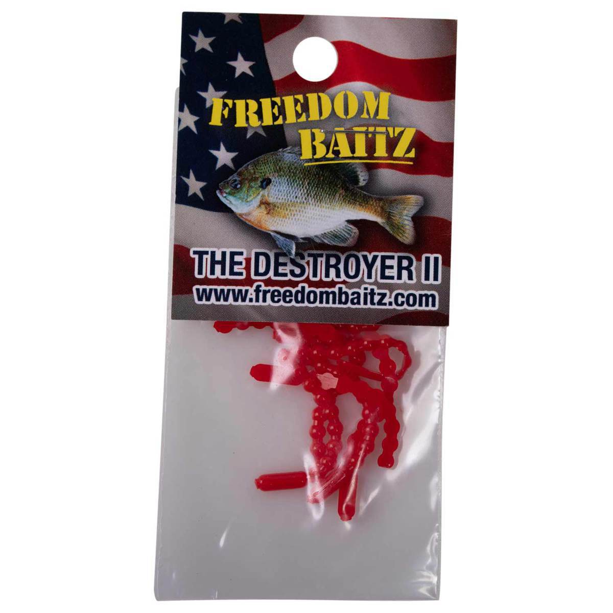 Freedom Baitz Destroyer II Ice Fishing Grub Freedom Baitz Destroyer II Ice Fishing Grub