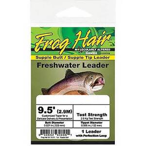 Frog Hair Freshwater Leader