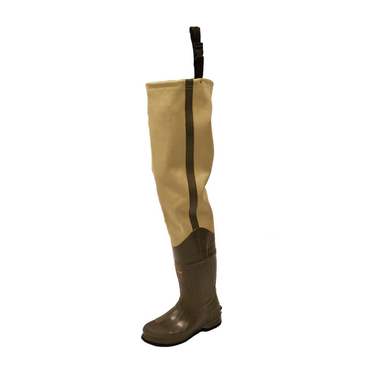 Frogg Toggs Men's Bull Frogg Cleated Hip Fishing Waders - Khaki - Size 11 - Khaki 11 Frogg Toggs Men's Bull Frogg Cleated Hip Fishing Waders - Khaki - Size 11 - Khaki 11