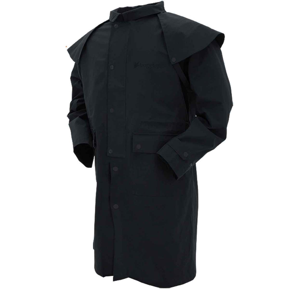 Frogg Toggs Men's Pilot Low Ride Duster Work Rain Jacket - Black - XXL - Black XXL Frogg Toggs Men's Pilot Low Ride Duster Work Rain Jacket - Black - XXL - Black XXL