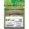 FrogHair Great Lake Steelhead Leader - 2X, Clear, 9.5ft - Clear 2X