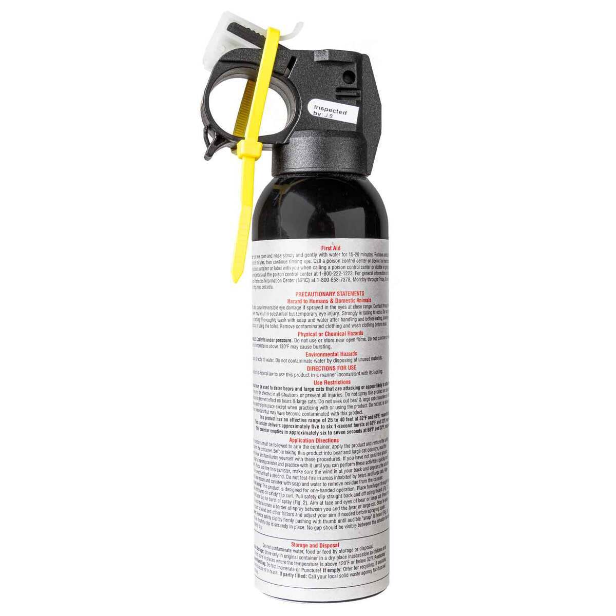SABRE Frontiersman Max Bear and Big Cat Spray - 7.9oz - White 7.9oz SABRE Frontiersman Max Bear and Big Cat Spray - 7.9oz - White 7.9oz