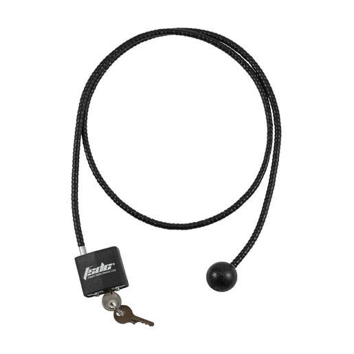 FSDC 38in Keyed Longarm Cable Gun Lock - Black