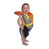 Full Throttle Infant Baby Safe Vest - Orange/Gray