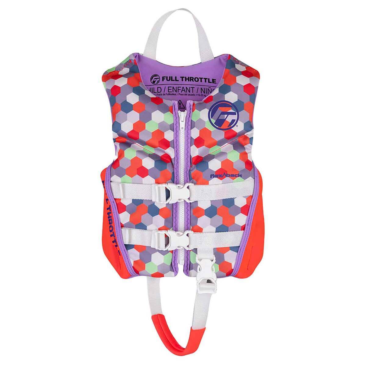 Full Throttle Rapid-Dry Flex-Back Life Jacket Full Throttle Rapid-Dry Flex-Back Life Jacket