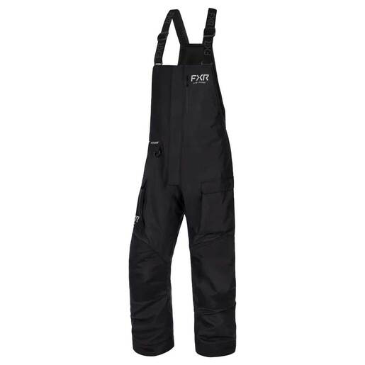 FXR Evolution Men's Ice Fishing Bibs - Black L