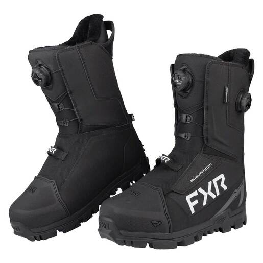 FXR Men's Elevation Dual BOA Ice Fishing Boots - Black 8/10