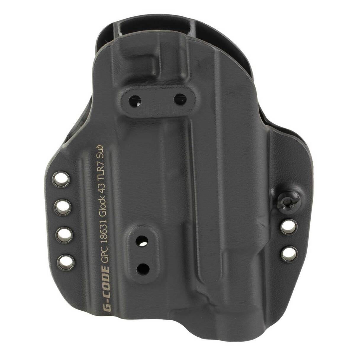 Skullhead Arms IWB Holster For Glock With TLR-7 SUB Light - Right Or Left Hand, Multiple Colors