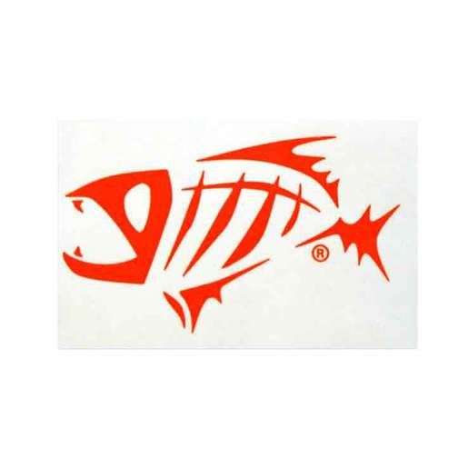 G.Loomis Skeleton Fish Sticker - Red - G.Loomis