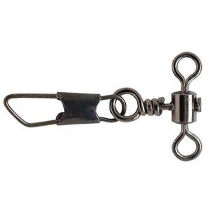 G Pucci Black Rolling Drop Swivel with Safety Snap