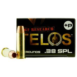 G2 Research Telos 38 Special +P 105Gr FCHP Handgun Ammo - 20 Rounds
