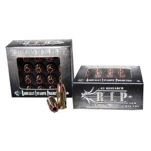 G2 Research R.I.P 40 Smith & Wesson 115Gr Handgun Ammo - 20 Rounds ...