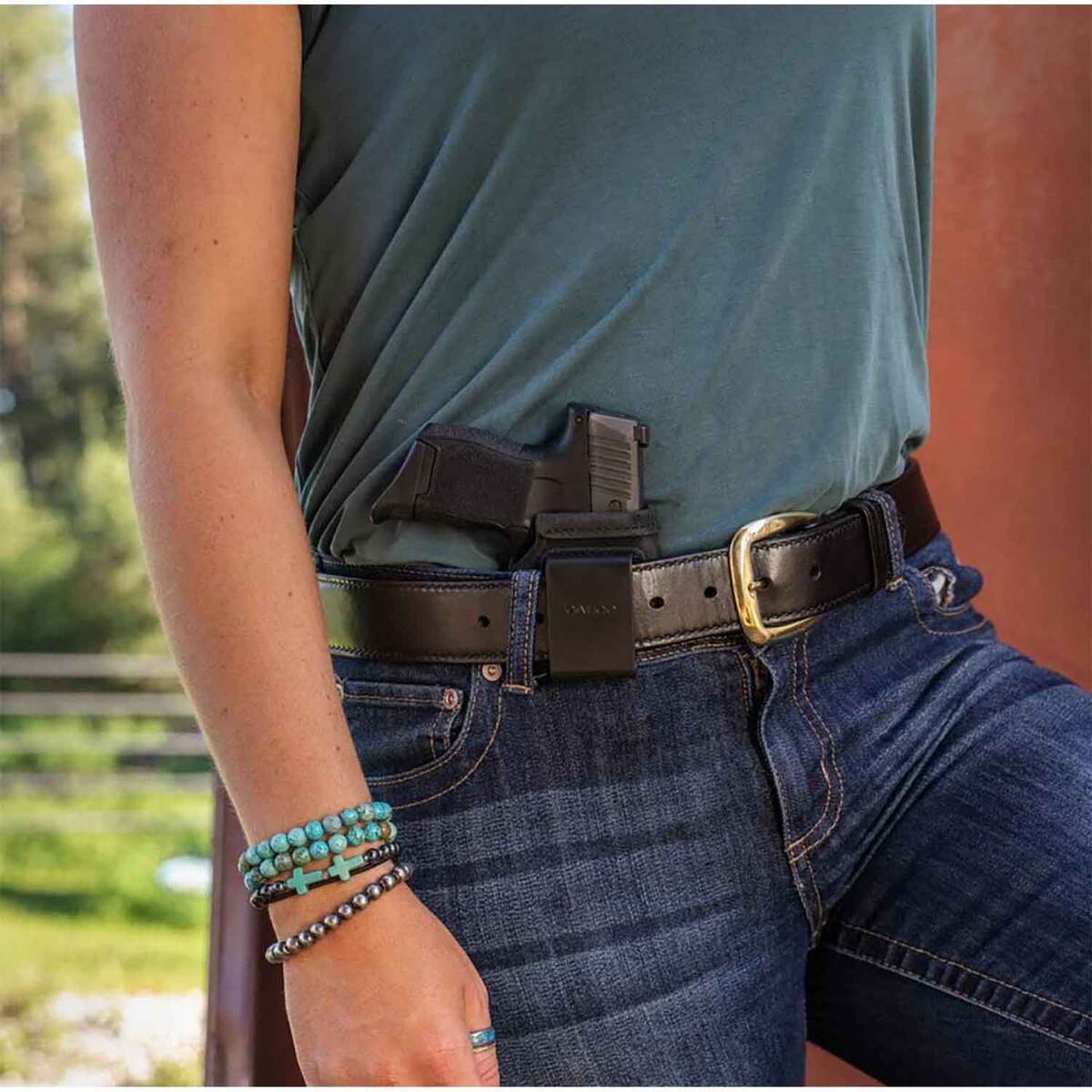 Galco Stow-N-Go Glock 48 Inside the Waistband Right Hand Holster - Black Galco Stow-N-Go Glock 48 Inside the Waistband Right Hand Holster - Black