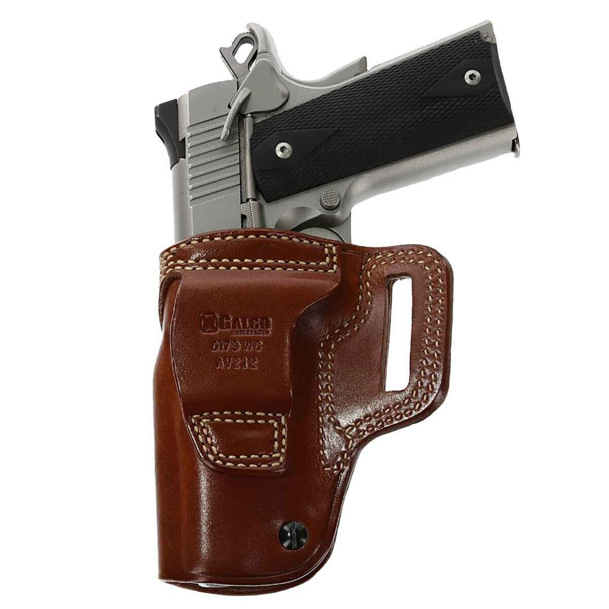 Galco Avenger 5in 1911 Outside the Waistband Right Hand Holster - Black - Black Galco Avenger 5in 1911 Outside the Waistband Right Hand Holster - Black - Black