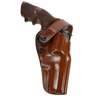 Galco DAO S&W 686 4in Strongside / Crossdraw Belt Right Holster - Tan