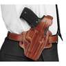 Galco Fletch 1911 Platform 5in Outside the Waistband Right Hand Holster - Brown