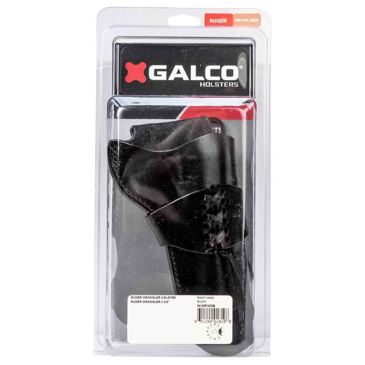 Galco Ruger Wrangler Holster - Black Galco Ruger Wrangler Holster - Black