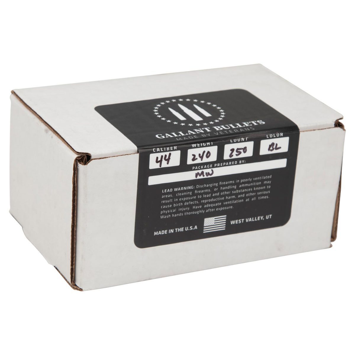 Gallant 44 Caliber SWC 240gr Reloading Bullets - 250 Count Gallant 44 Caliber SWC 240gr Reloading Bullets - 250 Count