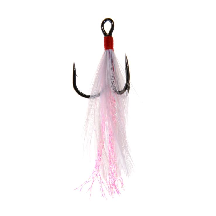 Gamakatsu Round Bend Trebles Trout Red