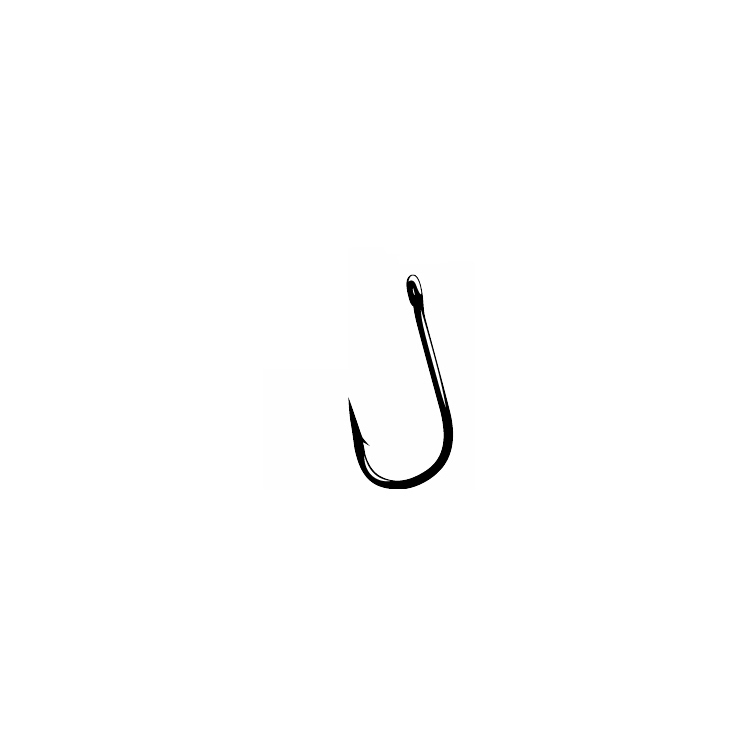 Gamakatsu Siwash Hook Open Eye - Nickel 1/0 Gamakatsu Siwash Hook Open Eye - Nickel 1/0